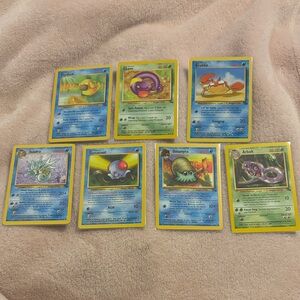 Pokemon Fossil Seven Card Lot